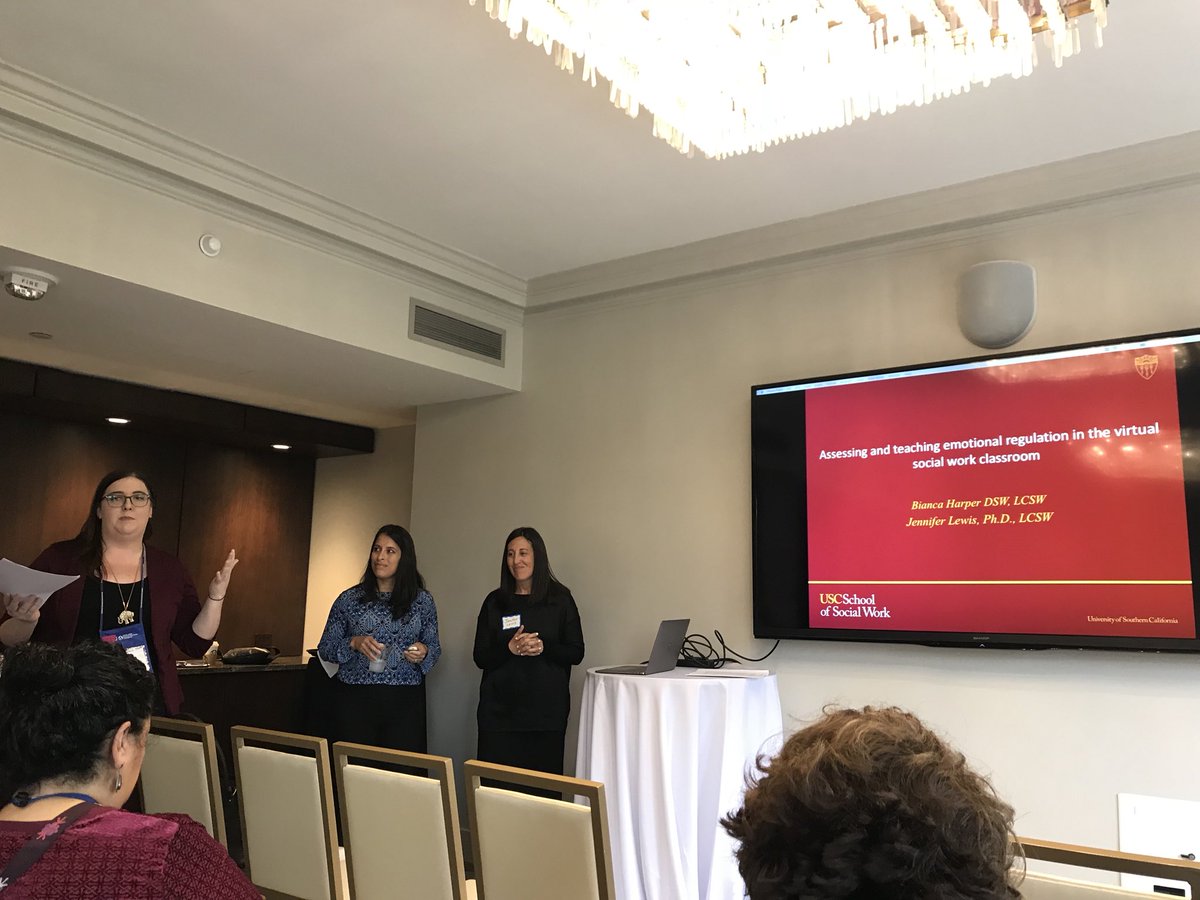 MattheaMarquart's tweet photo. Final session of the conference! Important topic - assessing and teaching emotional regulation w/ Bianca Harper & Jennifer Lewis #SWDE2018 https://t.co/qjXL4fEo3v