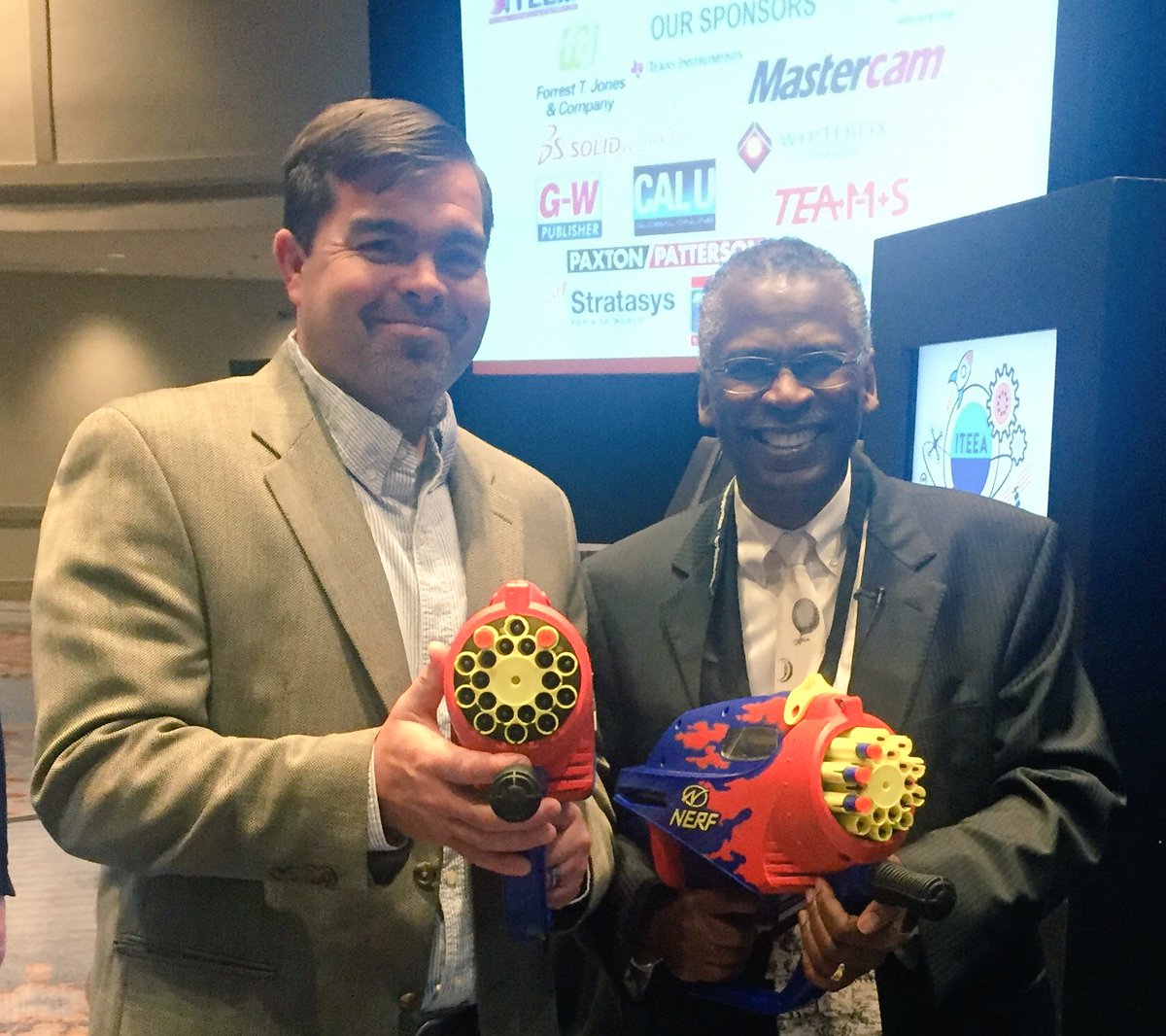 What an honor to meet and discuss education with Dr. Lonnie Johnson, with his tremendous background as a NASA Voyager 1 &amp; Orion engineer and toy inventor and innovator.  We owe MANY hours of Nerf and SuperSoaker battles to this man! <a href="/barrenschools/">Barren Co. Schools</a>