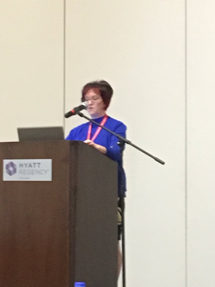 Wendy Read from #Canada presents her research at #ISRRT2018 @CAMRT_ACTRM