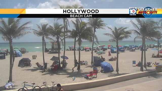 Busy Beach day!! Enjoy your day please stay out of the water there is a high risk of rip currents for beach goers. https://t.co/3D0O5gCGSm