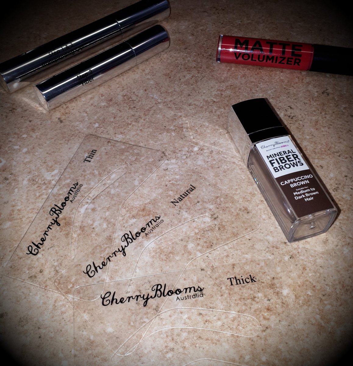 JoettaArlene's tweet photo. #cherryblooms #fiberbrow #fiberlash #mattevolumizer #makeup
I'm so excited about these items from @cherry_blooms_
I have the Fiber Brow, Fiber anf Matte Volumizer!
Keep checking back for my review of these products! I can't wait to test them out! https://t.co/ouzuz35hjv