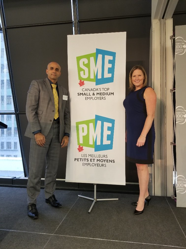 KeystoneEnv's tweet photo. We are in Toronto waiting to accept the award for @top_employers today! https://t.co/izlsKYDvl4