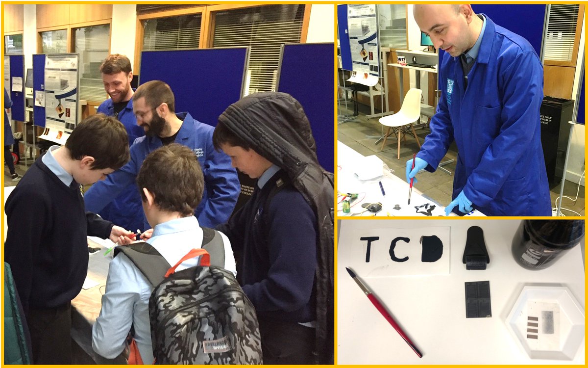 Pakdel_Lab's tweet image. Our group&apos;s 2D-Nanomaterials-based inks presented in an #outreach activity for #TrinityWeek #Energy. @tcddublin @ambercentre