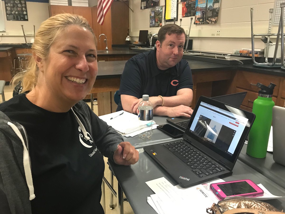 These rockstar teachers are committing to trying a 3-Act Task next week! Thanks <a href="/gfletchy/">Graham Fletcher</a> ! #Ignite308PD
