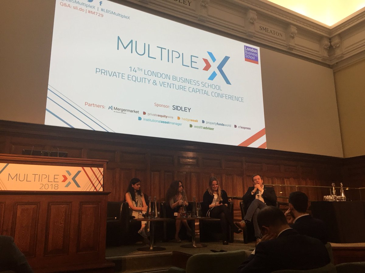 LBSMultipleX's tweet photo. Fantastic VC panel with investors from @HoxtonVentures, @IndexVentures, @AXAVentures and @frogcapital #LBSMultipleX https://t.co/FwjG3rNdXo