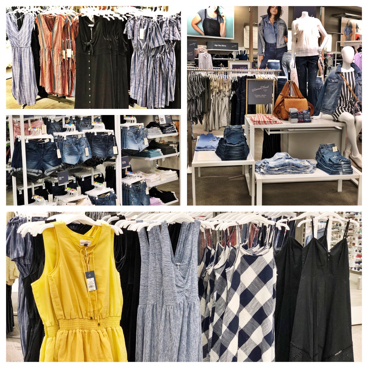 Let’s celebrate this warm weather at #T1158 with some Universal Thread garments. Summer is only a short 49 days away!! @TGTBarrow  @kelseym_target @TriciaGueits <a href="/sarah_poles/">Sarah Poles Kuo</a>