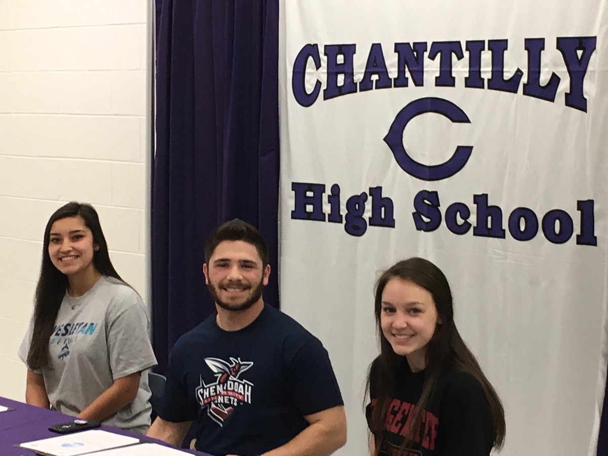 CHSPoole's tweet photo. I want to congratulate Sofia Eskola, Joey Imperato, and Kassandra Boucher for committing to play college sports. We are proud of your CHS achievements and wish you all the best at the next level! https://t.co/FqOigptLBJ