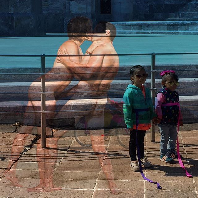 echosight's tweet image. This is @schwabelstudio and @allisondinner taking over for the week. We are juxtaposing our individual styles to explore facets of the human condition. It’s been fun for us to combine our different styles to create a new narrative. #mashup #collab #multi… ift.tt/2EILaXf