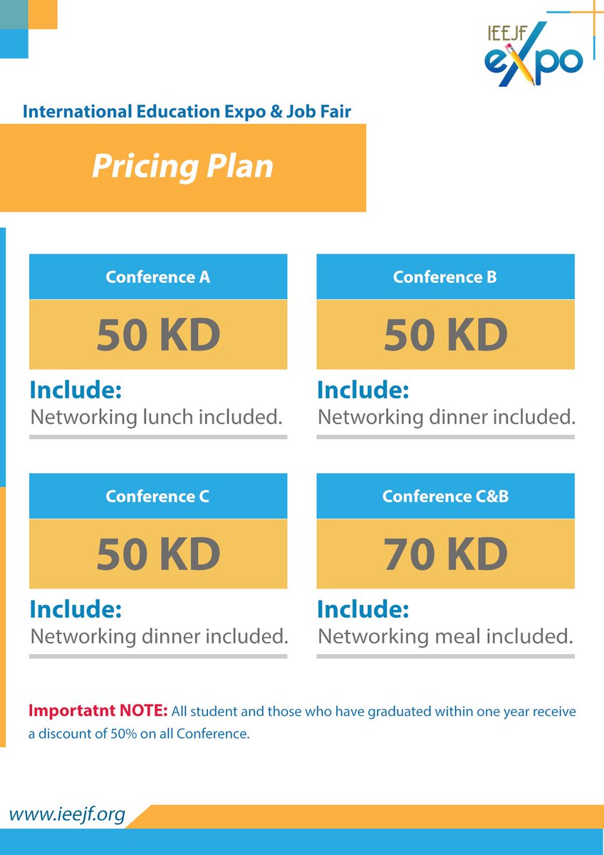 IeejfOrg's tweet image. International Education Expo and Job Fair 2018. for #Employers #Students #Parents #JobSeekers .
More Details ieejf.org #FreeEntry
#Job #Jobfair  #HigherEducation #certification #InternationalStudies #certificationInternational #InternationalEducation  #Kuwait