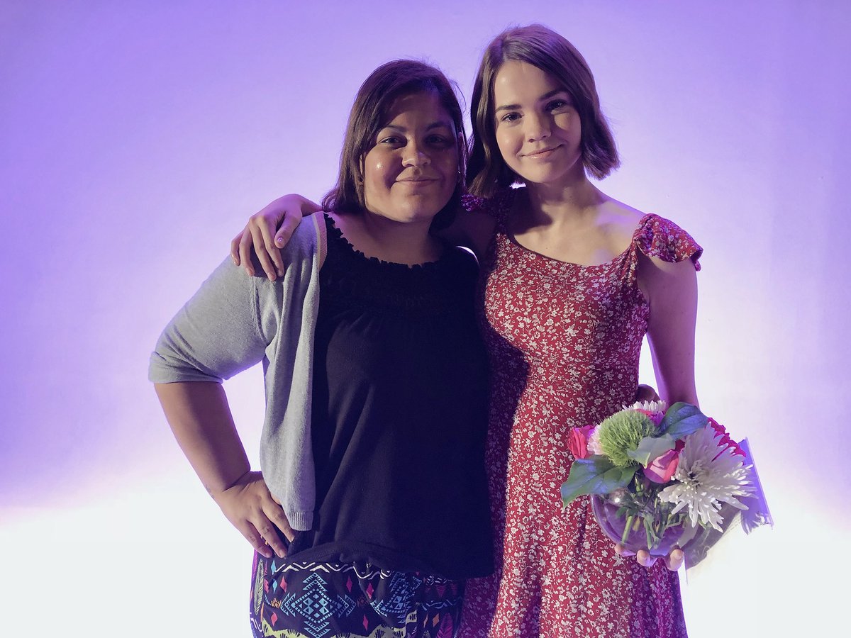 @MaiaMitchell was mesmerizing to see on camera and on person. You'll see. The production: Talk About It - A short musical about Mental Health Awareness.

#talkaboutit #maiamitchell #onset #filmset #shortmusical #losangeles