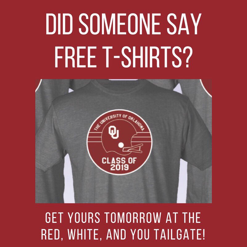 OUClassof2018's tweet image. last day, best day!!! come to wagner lawn TOMORROW 10:30-12:30 to get one of these great shirts along with all the other things we’ve announced this week!