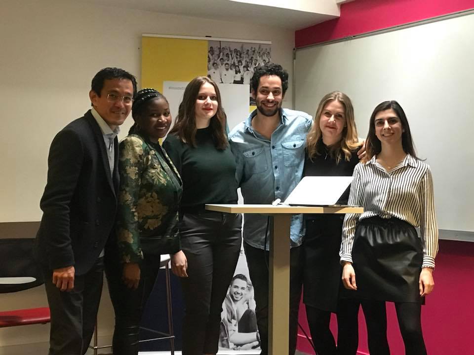 Ade_Dbk's tweet photo. [ #studentlife ] More than a battle today we all faced this amazing challenge &amp; experience called @MBADMB ! Thank you @GroupeRATP @NadineKerganou @wearesocial @LudoChevallier @VincentMontet and thanks to all of you guys #Labrigade for all the loove 😍😘 #MBADMB #kindness https://t.co/Q5T3auXjVe