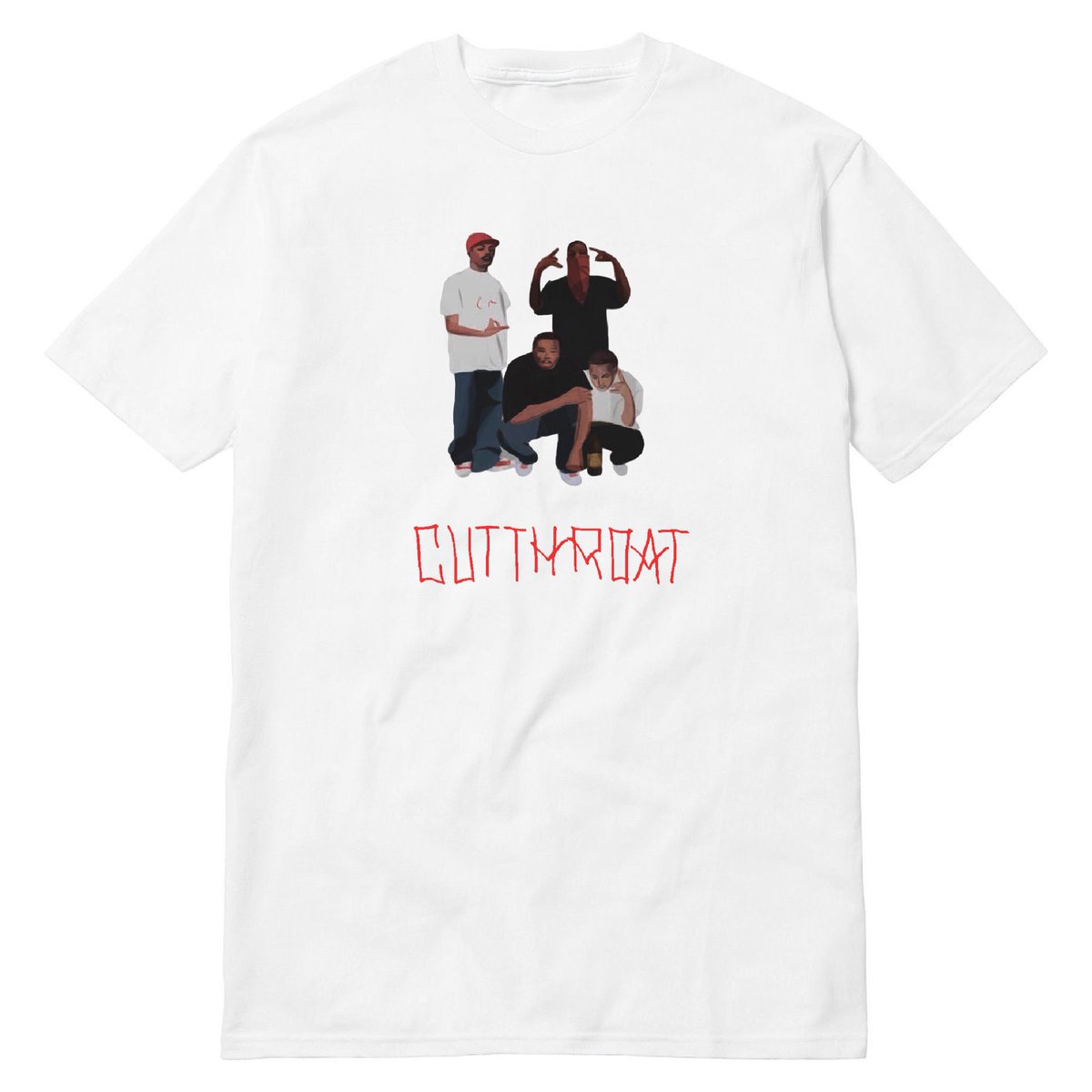 Cutthroat_LA's tweet photo. Watercolor Gangster Tees. 
Designed by @souljaian. 
Also available in black. 
SHOP NOW: https://t.co/PThl9KyoF4 https://t.co/O0nlQbJkuj