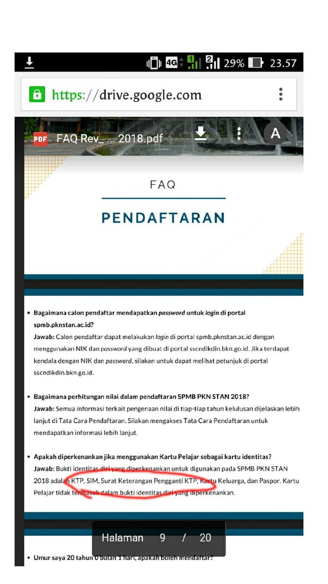 Pkn Stan على تويتر Jalo Andri Dalam Ketentuan Identitas Diri Pada Pengumuman Calon Peserta Dapat Menggunakan Ktp Sim Paspor Surat Keterangan Pengganti Ktp Dan Kartu Keluarga Silakan Untuk Dipilih Ya Spmbpknstan