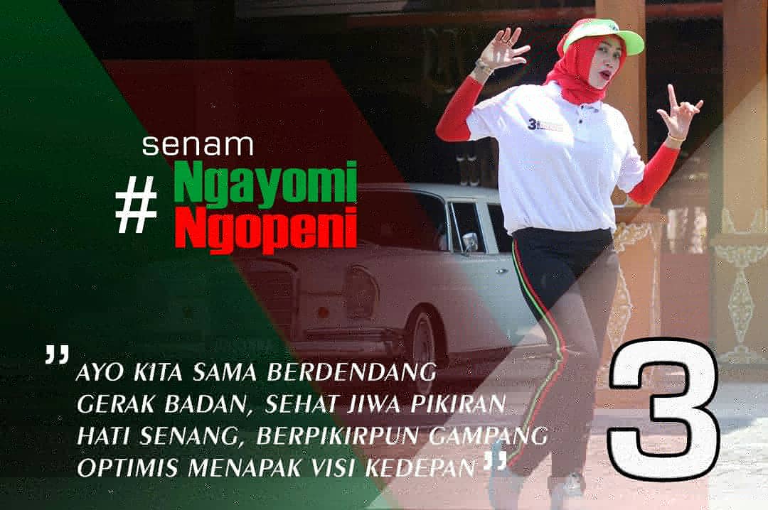 Akal yang sehat terletak pada tubuh yang sehat 😂 ws podo apal gerakane senam Ngayomi Ngopeni drong?  😁 😁

youtu.be/cREBJhZKCxo

#NgayomiNgopeni
#Bojonegoro 
#Senamngayomingopeni
#SalamMetal
