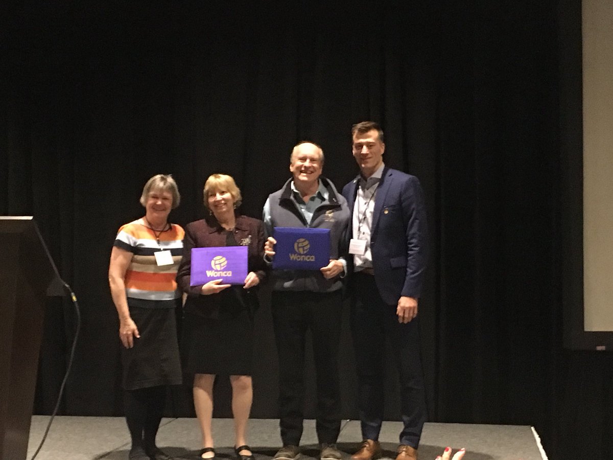 Congratulations to Jim and Leslie Rourke, on the WONCA 5 Star Doctor Award! globalfamilydoctor.com/News/Jointawar…
#srpc2018 @WoncaWorld