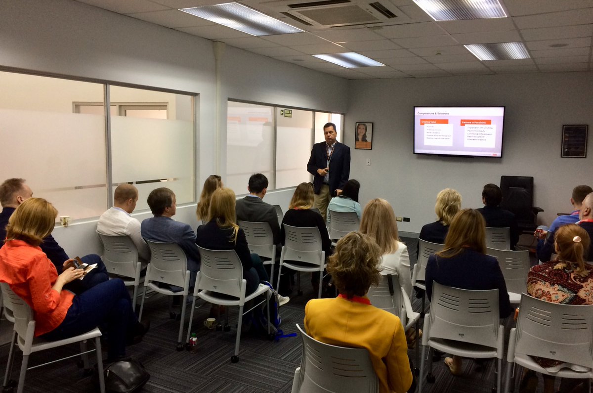 Guided tour of Metro Free Zone in #CostaRica with Baltic States ICT companies.

Here a presentation at <a href="/Fiserv/">Fiserv</a> solutions provider for financial institutions 

Visit organised by <a href="/eulacfoundation/">EU-LAC Foundation</a> <a href="/ELAN_Biz/">ELANBiz</a> and <a href="/invest_cr/">CINDE Costa Rica</a>