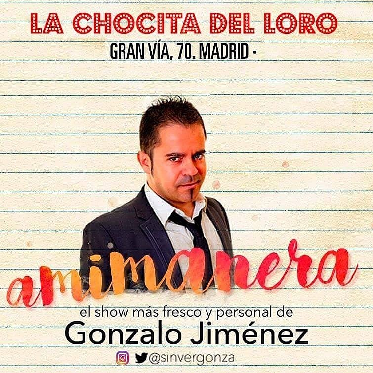 ÚLTIMO 2X1 entre los seguidores que RT para #Amimanera Sábado 14 a las 19:00h <a href="/chocitadelloro/">La Chocita del Loro</a> <a href="/Granviademadrid/">𝗚𝗿𝗮𝗻 𝗩í𝗮 𝗱𝗲 𝗠𝗮𝗱𝗿𝗶𝗱</a>
Entradas con Dto: atrapalo.com/entradas/a-mi-…
@amadridnadas @comediamadrid
@planmadrid @teatromadrid <a href="/Espectaculo_MAD/">Espectáculos Madrid</a> #humor #comedia