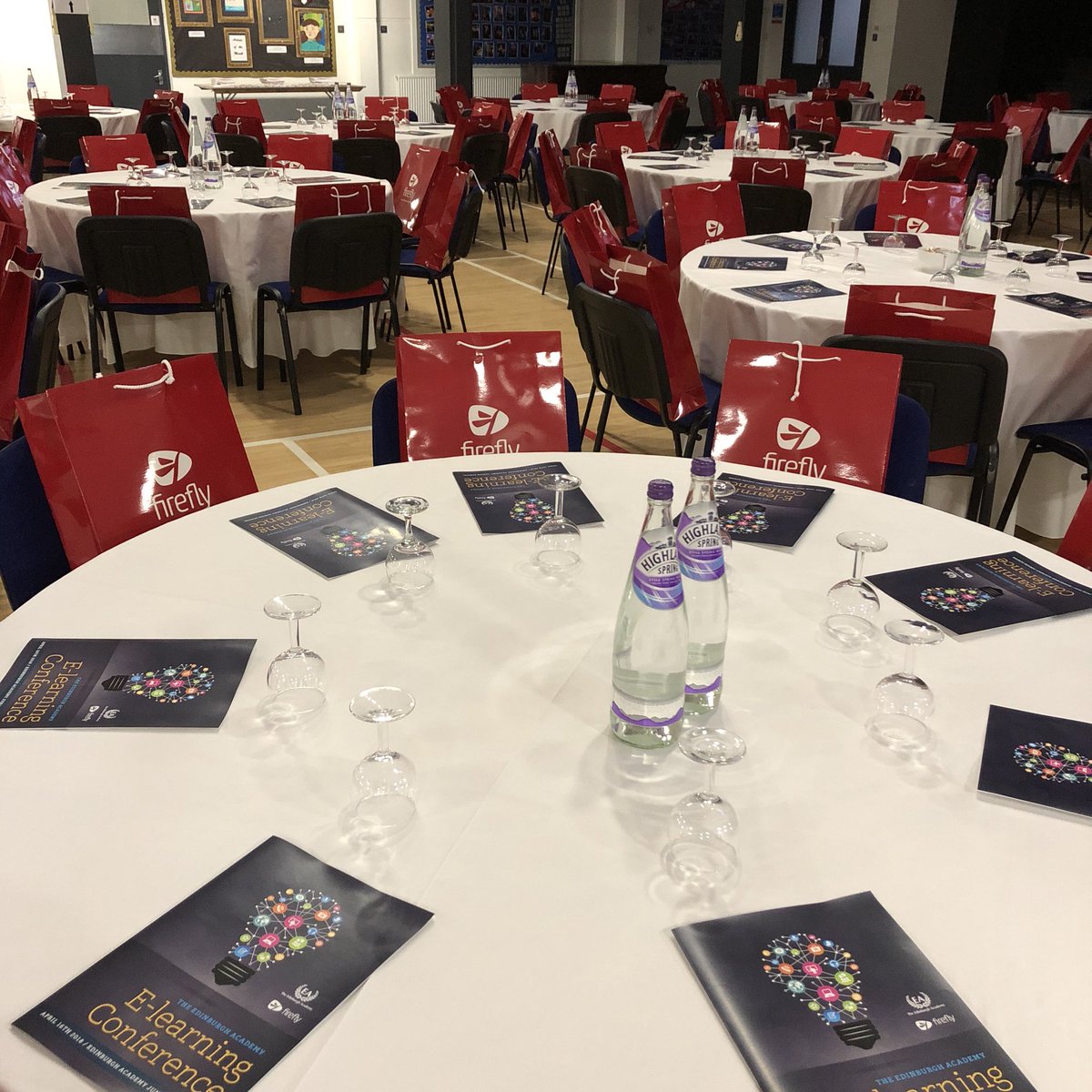 mrmartinwillis's tweet photo. SNEAK PREVIEW: setup for #elearnfest18 is getting there! https://t.co/zSED1csANJ