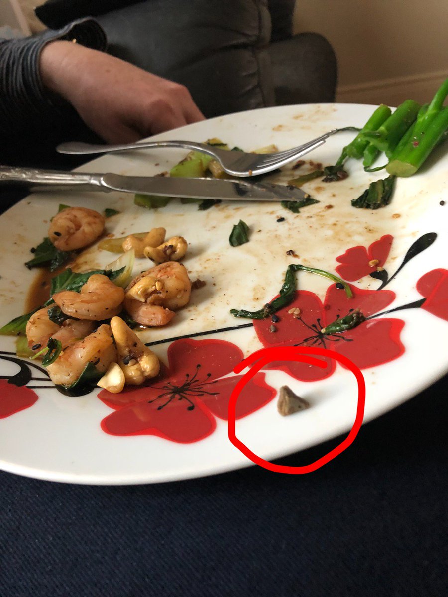 Hey <a href="/dunnesstores/">Dunnes Stores</a> my mum just made your store bought (finest range) stir fry, and almost broke her tooth on this stone. WTF!!!!! 😡😡