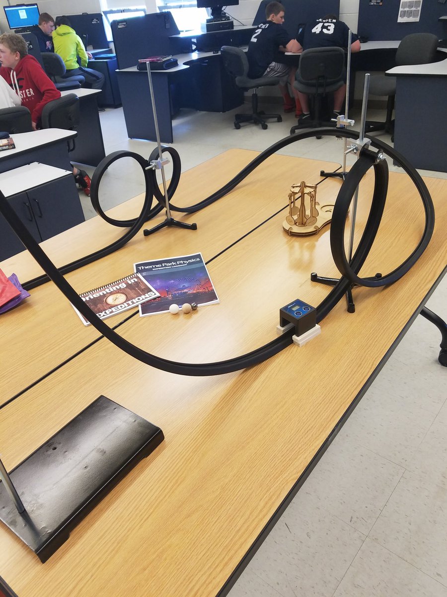 clchiodo's tweet image. What a great Friday! Rocking my @pitscoed #PitscoTAG blues today. My new group of Ss were so excited to see Theme Park Physics set up. Finish strong! #steamed