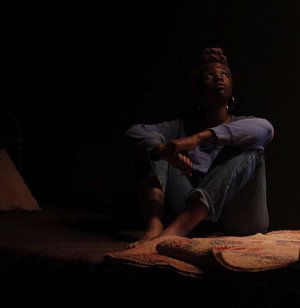 In the area? Join us at 7pm tonight for a staged reading of: "A" Black. Girl. Both. Neither by Taji Senior!