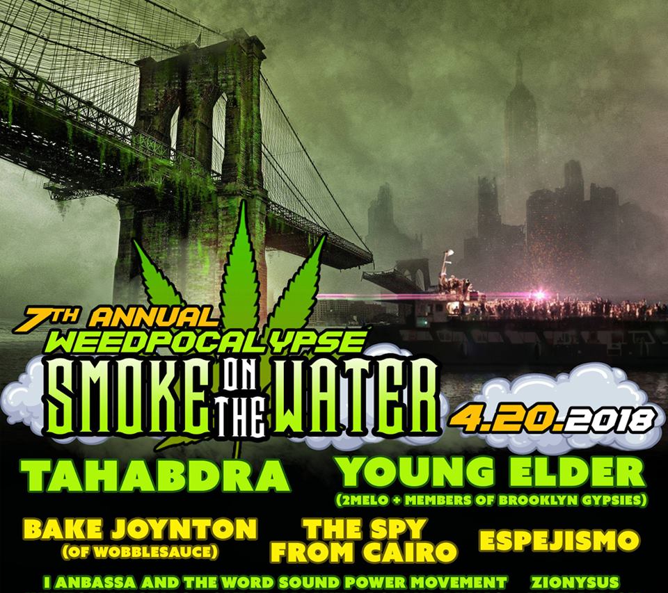 ONE week from tonight, we goin all in on a next level boat party in the heart of Brooklyn! 12 hours of music, top tier VJs, art installations, &amp; much more. $10 early bird tix end TODAY at 4:20pm EDT! Ticket link -> bit.ly/420BKTix 🙏👊