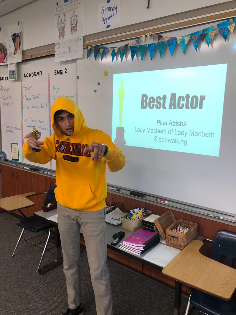 TeachLayana's tweet photo. #Macbeth #BestActors Gold 6! https://t.co/pdktdSodF6