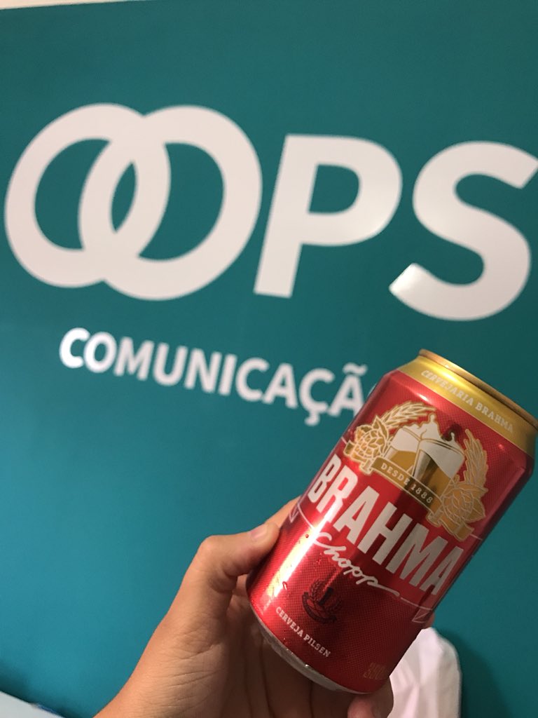 OOpsComunicacao's tweet photo. Nossa parceira de toda sexta-feira! @BrahmaCerveja https://t.co/PU3YfOQdH0