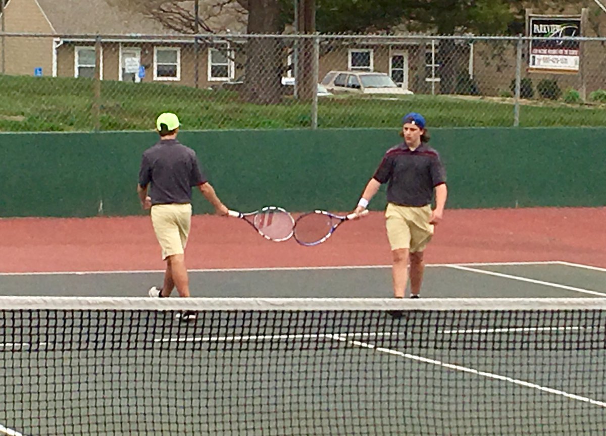 JV doubles Tournament @ Warrensburg is underway.  Weather is holding off.