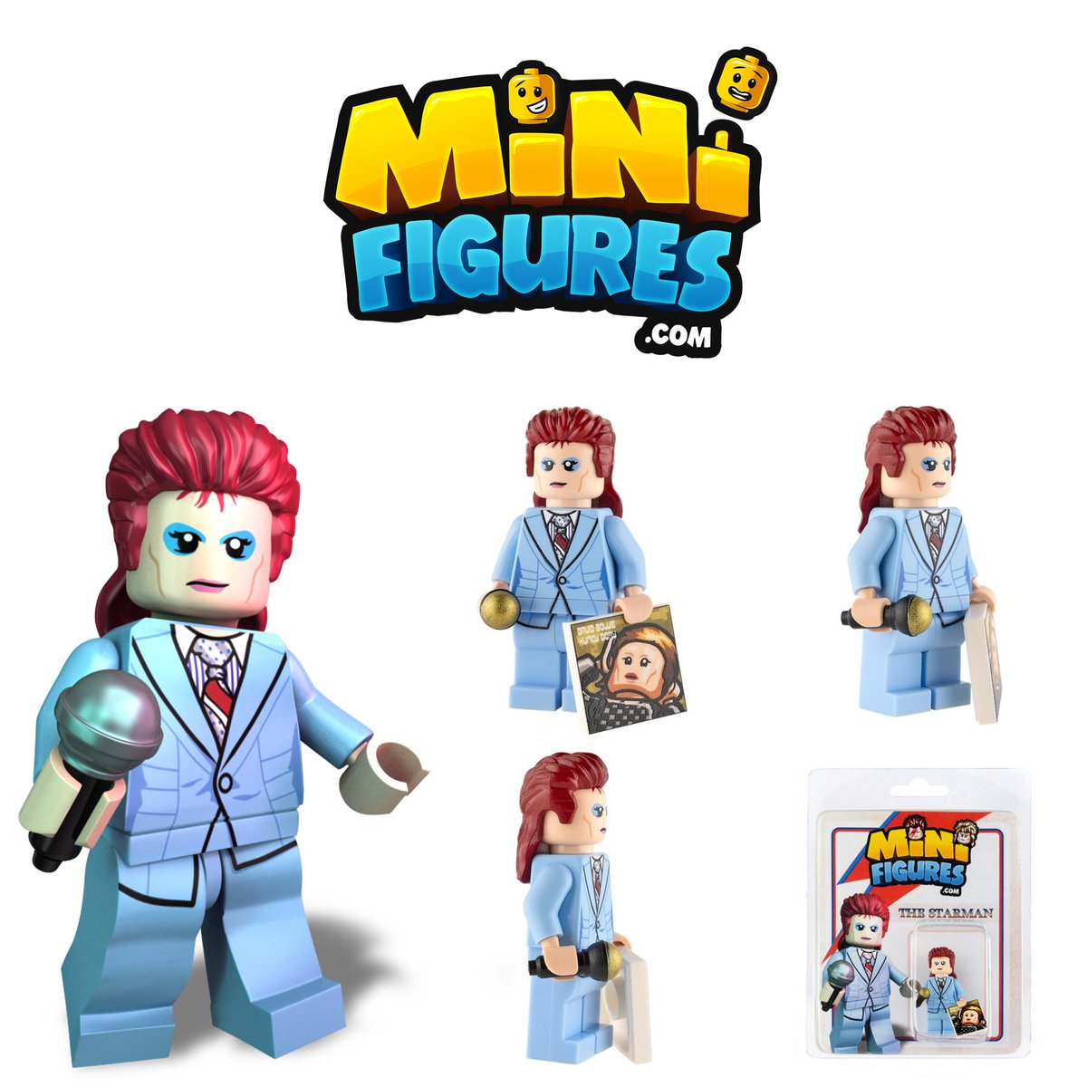 The latest awesome release by minifigures.com - The Starman
#lego #minifigures #davidbowie