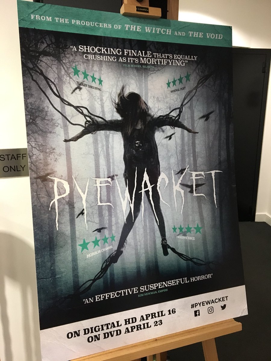 FrightFest's tweet image. Nearly time for our #PYEWACKET special screening!
