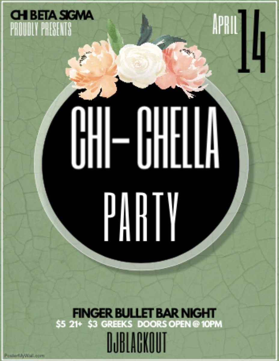 chi_beta_sigma's tweet photo. TOMORROW! Don't miss out on Chi- Chella! Doors open at 10pm! https://t.co/u0Ut94uhSI
