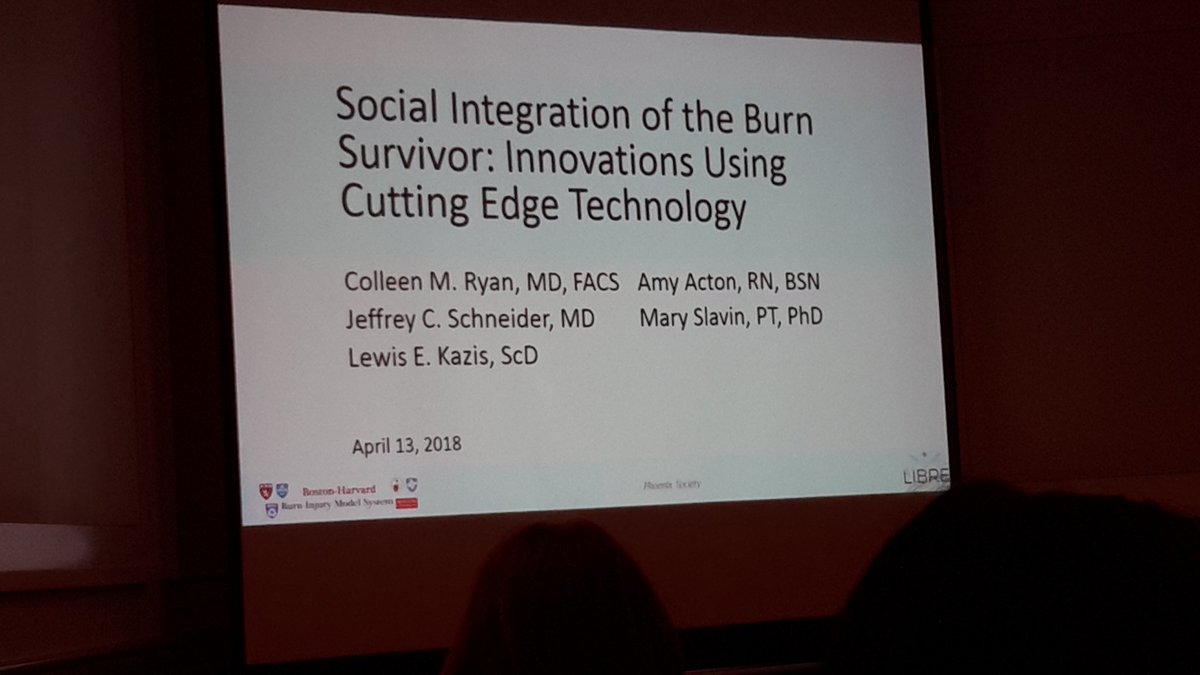 phchang73's tweet photo. .@Ameriburn #ABA50th Dr. Colleen Ryan invites anyone interested in social integration of the Burn Survivor to join her and Dr. Schneider https://t.co/96Spz5csV2