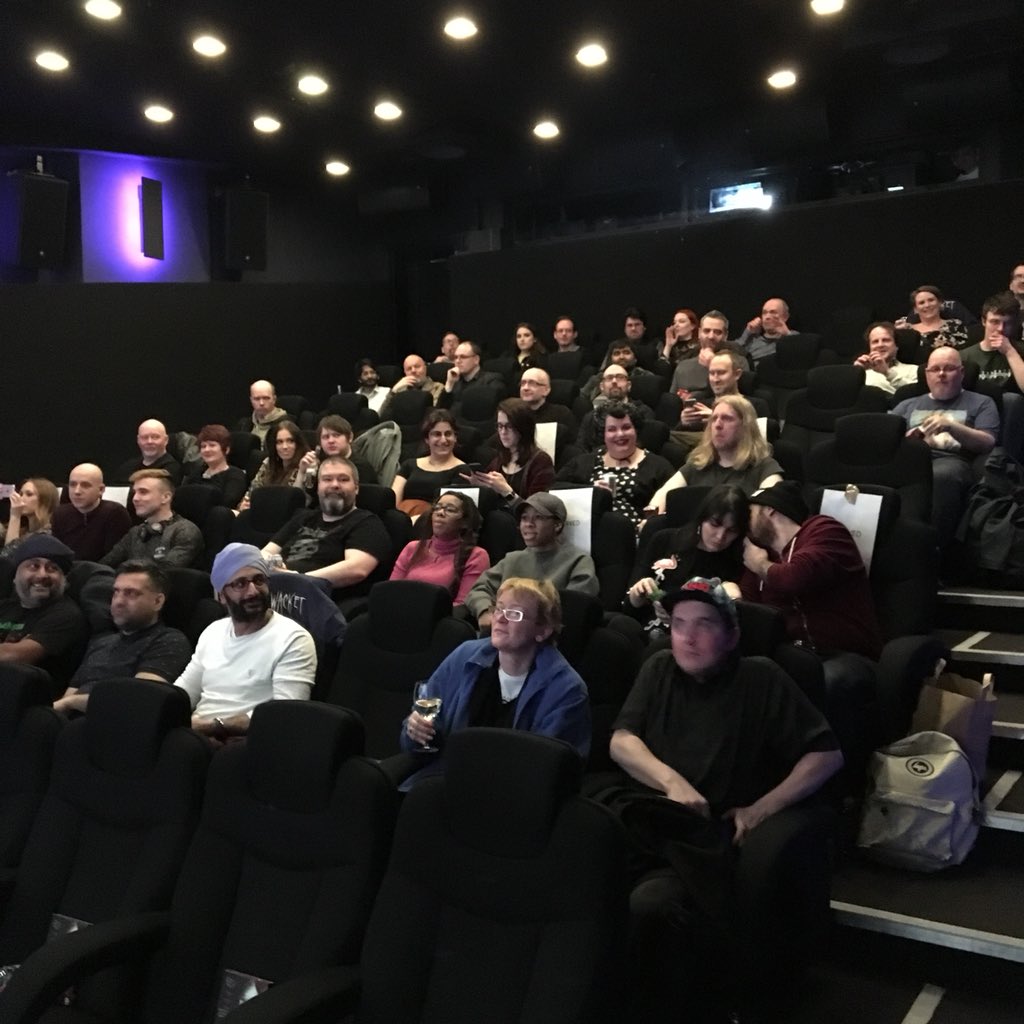 FrightFest's tweet image. Here’s @paulmcevoy introducing our special screening of #PYEWACKET!