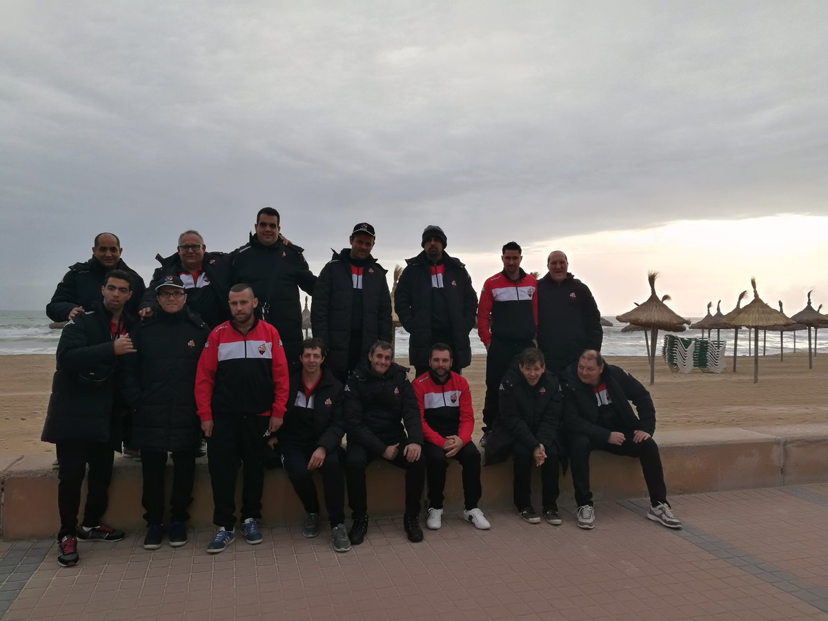 pedroreus18's tweet photo. Ja som a Mallorca!! Demà comença la 3a trobada de la La Liga Genuine! A gaudir d'un gran cap de setmana!!🔴⚫🔝 @cfreusdeportiu @LaLiga @Sangra14 @SilviaAndreo https://t.co/cj3kigD0qT