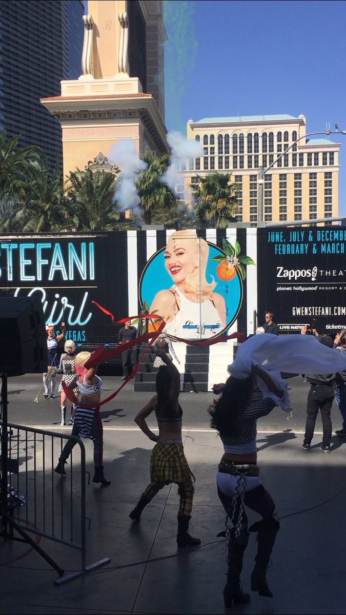 Caesars_Player's tweet photo. When @gwenstefani shows up, she really shows up. Tickets on sale now. #PlanetHollywoodResortCasino https://t.co/TKASviYObP