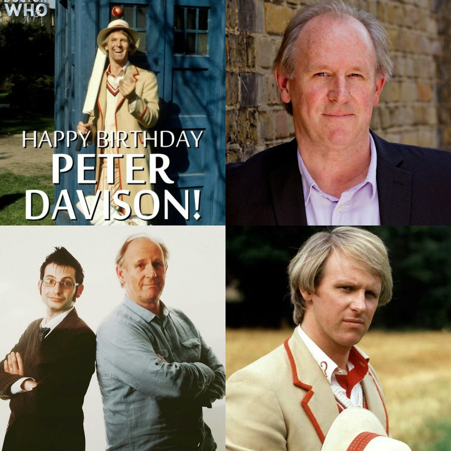 Happy birthday Peter Davison       