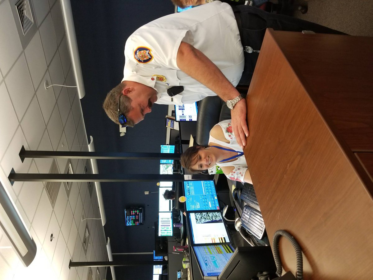 NHCFR's tweet photo. visited 911 center to say #thanks! Thank you to all our #telecommunicators &amp; we appreciate everything you do. @NewHanoverEM @NewHanoverCo #npstw #nhcem #nhcfr https://t.co/6K6j1kx5Ce