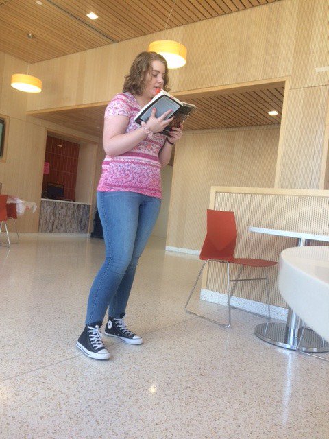 Salisbury_eng's tweet photo. Read-a-thon happening now. We are making our way through the entirety of Moby-Dick. We are on Chapter 13! #suenglishreads https://t.co/dKfQkibKKm