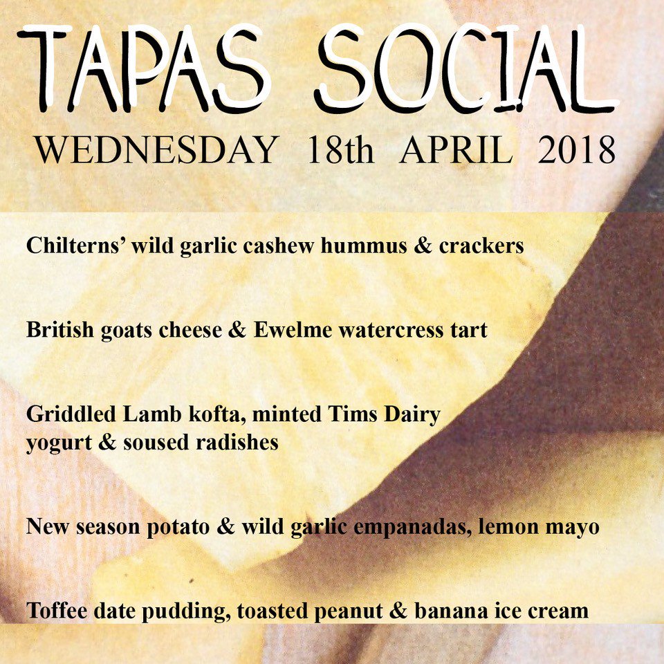 timsdairy's tweet photo. Enjoy Griddled Lamb Kofta + (our) minted yogurt at #TapasSocial #popupsupper from @nativefeasts @tapsocialbrew Oxford on 18th April - great menu - #book here https://t.co/C1PQnuSJkO #supportlocal #justaddyogurt #Fridayfeeling https://t.co/QfqGLHIoo0