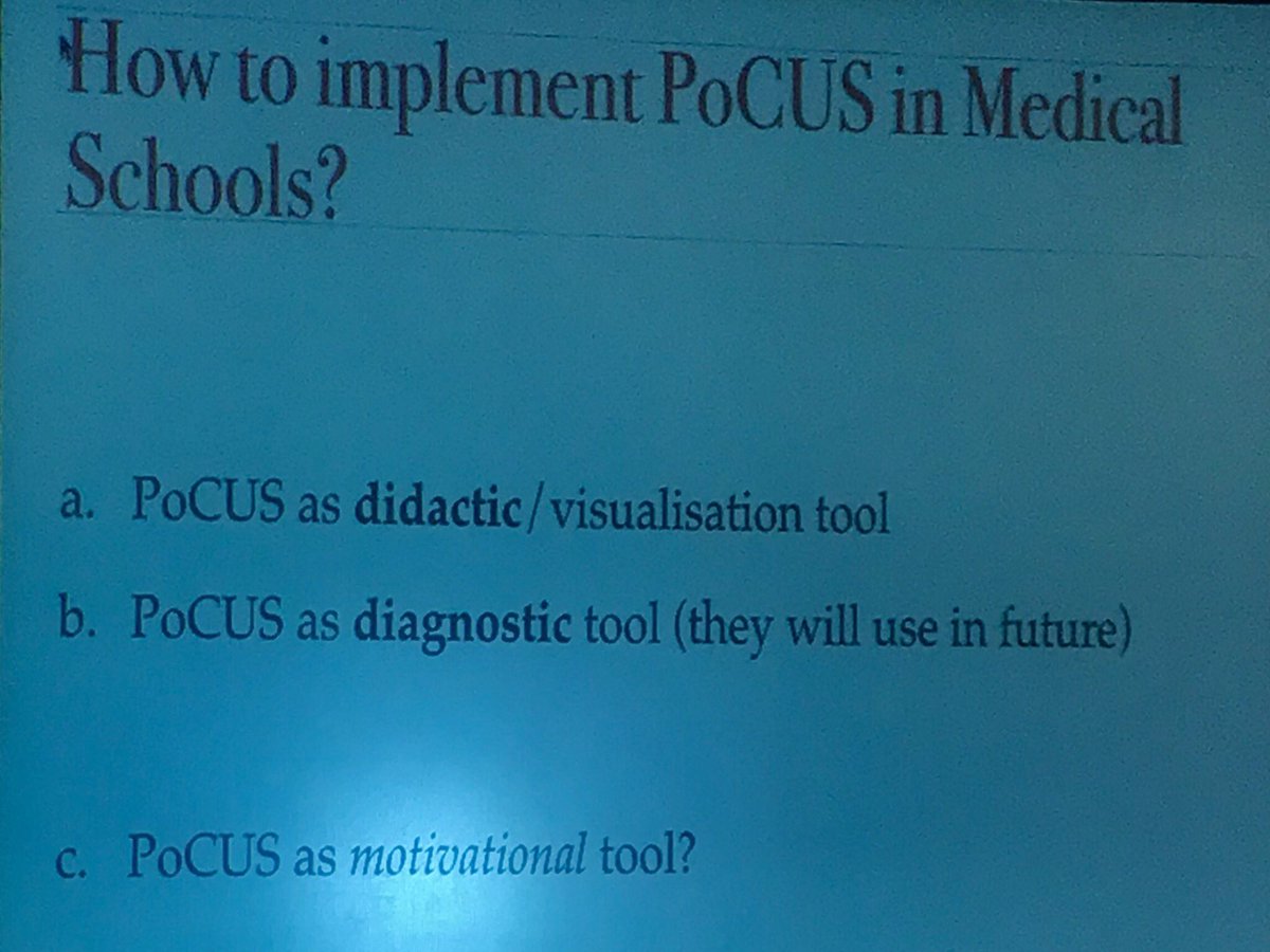 danielmoro10's tweet photo. The Slovenian experience implementing POCUS in Medical Schools with @gregorprosen #WINFOCUS18 https://t.co/Ml0RKwZD1S