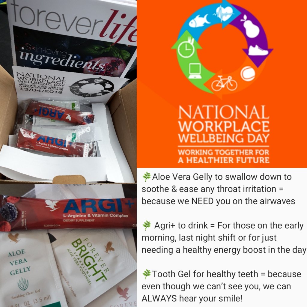 From_Fiona's tweet photo. Great time visiting some of my favourite radio stations with gifts to celebrate @WellbeingDayIRL.

Each gift bag had a little message about its contents

#workwell18 #workwell2018 #wellbeingmatters #WorkplaceWellbeingday #flpireland https://t.co/gG54LE2bIl
