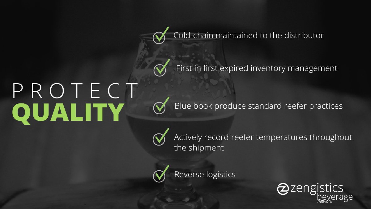 zengistics's tweet image. The quality of your beer is as important to us as the efficiency of each of your shipments. The #ZenBevNet supports both cold and dry supply chains. #Zengistics builds and operates the best logistics network for #beverages in North America. #CraftBeer ➡️ bit.ly/ZenBevNet
