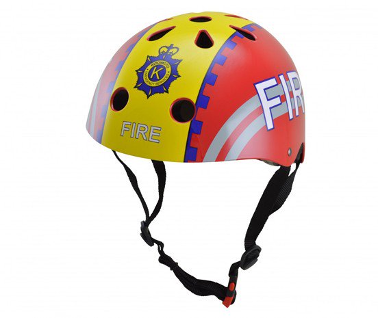 We just love this super cute fire helmet from <a href="/kiddimoto/">Kiddimoto</a>. Perfect for budding fire fighters! justbalancebikes.com/kiddimoto-fire…  #balancebikes #kidsbikes