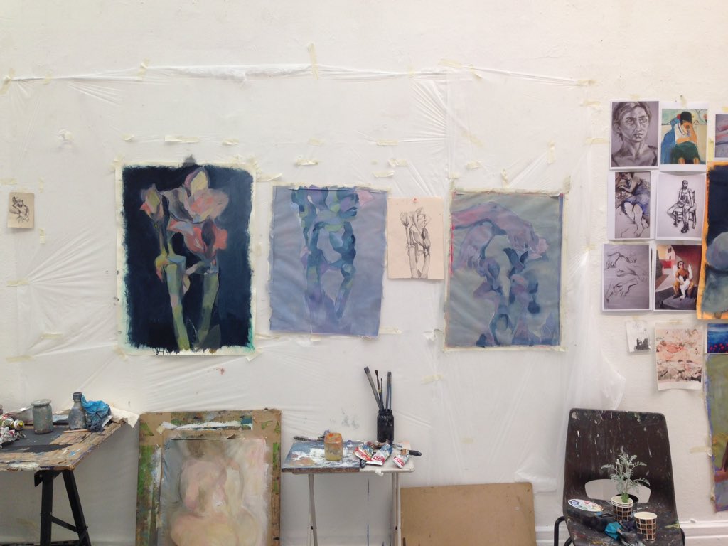 sladesummer's tweet photo. Painting Development course last day!! #workinprogress #artistresearch @SladeSchool @sladesummer https://t.co/Ji6qYbtQZH