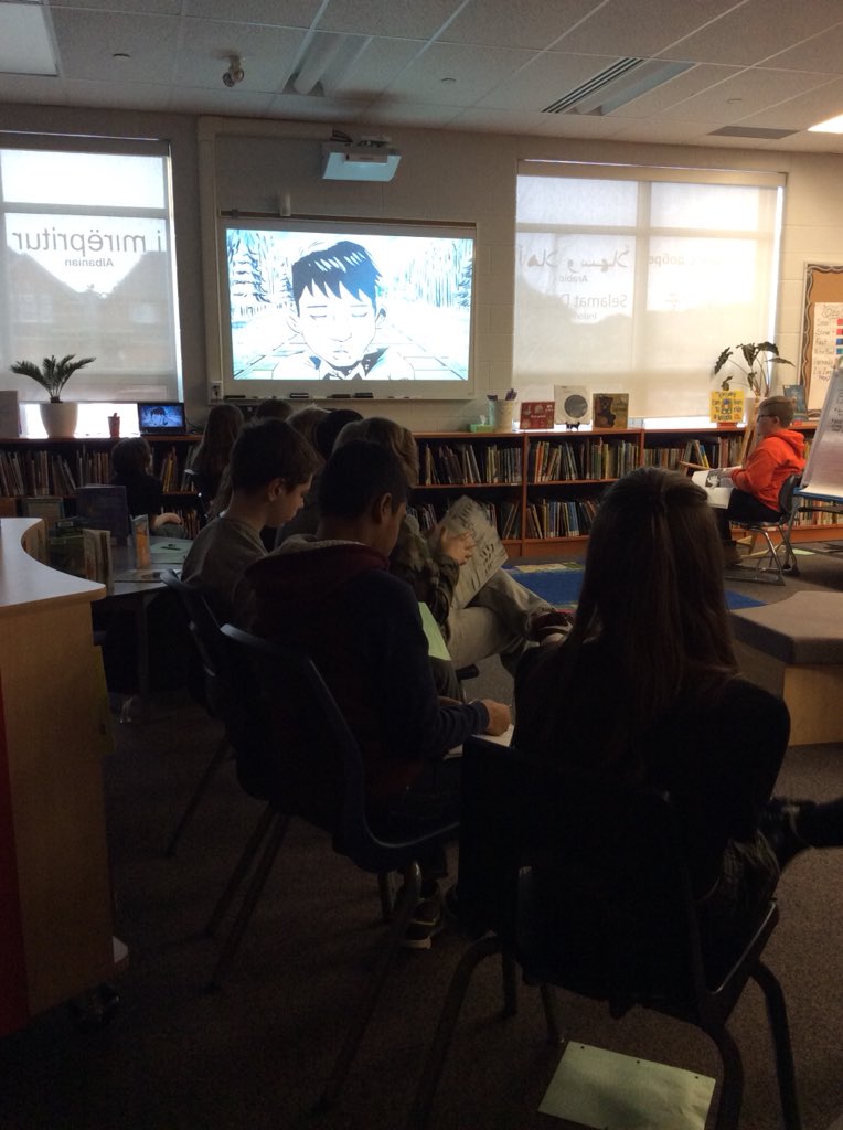 MrsBathsClass's tweet photo. Beginning to look at Indigenous perspectives in Grade 7...some amazing discussions happening so far. https://t.co/objee4oXsK