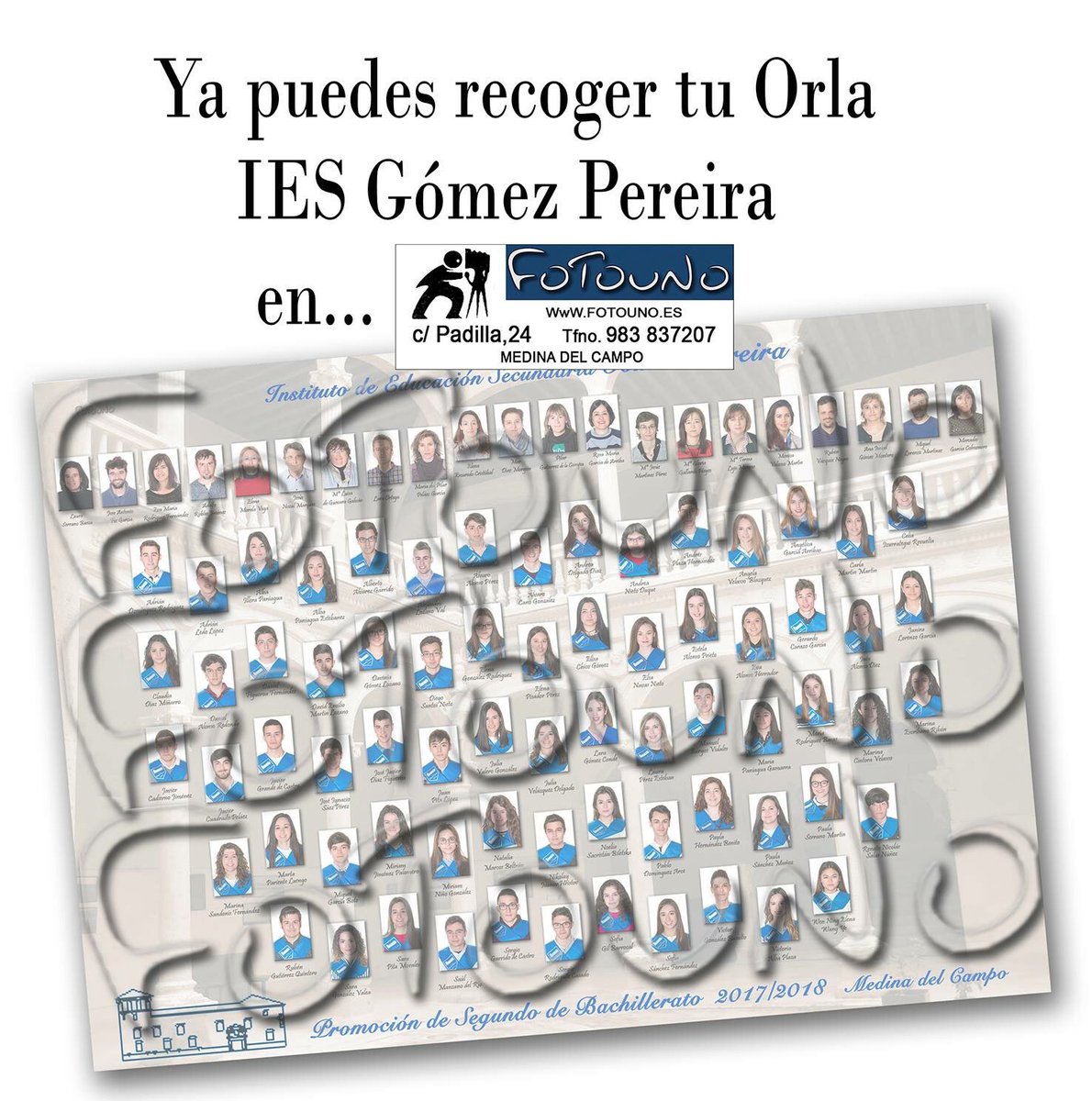 Fotouno_es's tweet photo. Orla IES Gómez Peréira ya disponible en Fotouno https://t.co/4pl2DnLM87
