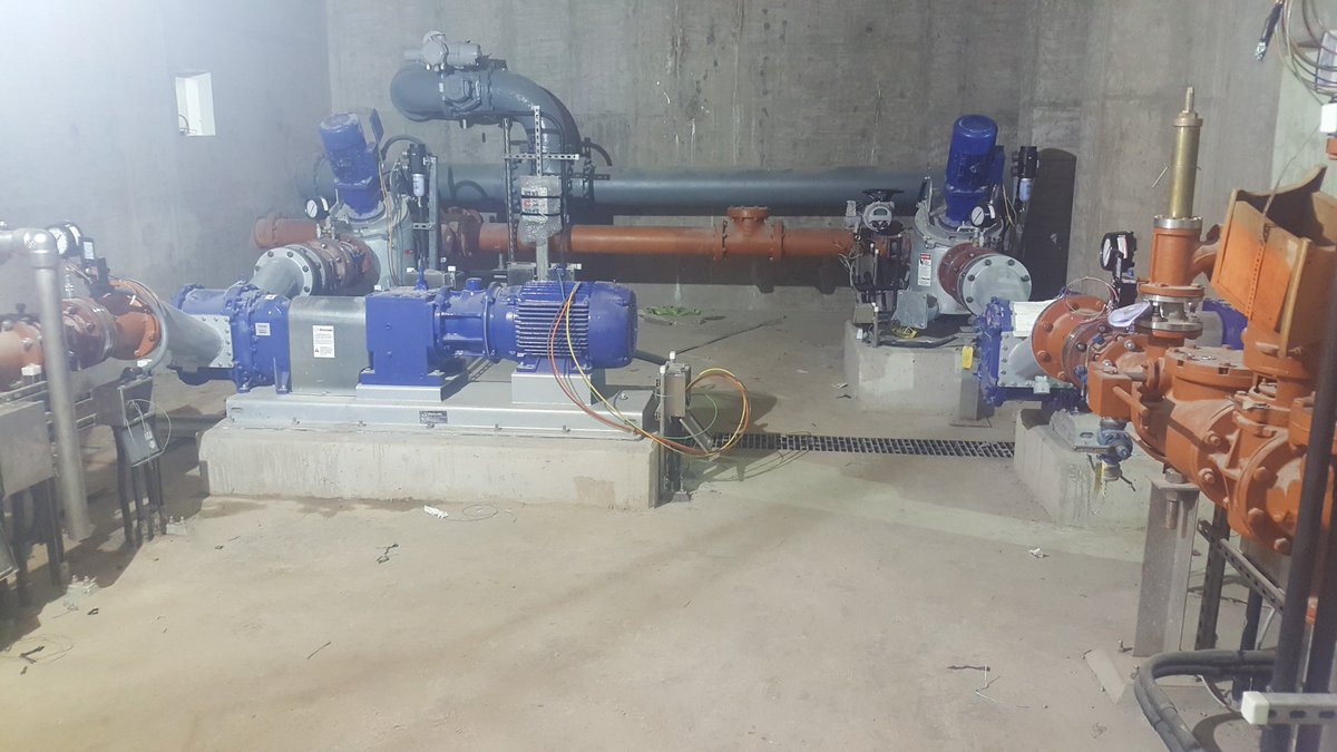 JK_Muir's tweet photo. Spotlighting our work at the Hartford Water Pollution Control Facility for #FieldWorkFriday - check out the new dual use primary clarifier, sludge grinder and pumps beneath the clarifier and the new combined effluent pump system. Proud of this and all our work @JKMuir! https://t.co/yxHYKEhgYU