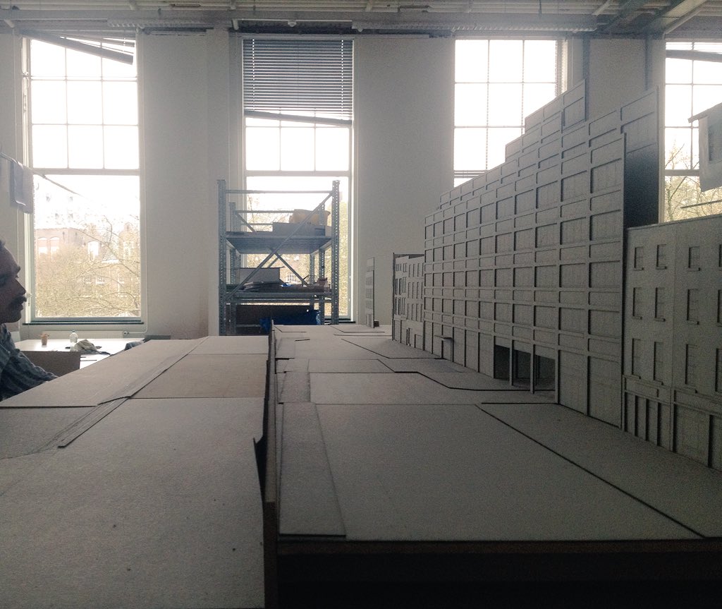 jeffrey bolhuis (@bolhuis_jeffrey) on Twitter photo A piece of Dublin <a href="/BKTUDelft/">BK TUDelft</a>: students building a 1:50 model of Nassau St for our MSc Trinity Dublin project <a href="/IntrrsBldngsCts/">IntrrsBldngsCts</a> A piece of Dublin <a href="/BKTUDelft/">BK TUDelft</a>: students building a 1:50 model of Nassau St for our MSc Trinity Dublin project <a href="/IntrrsBldngsCts/">IntrrsBldngsCts</a>